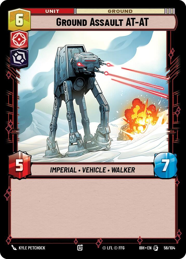 Ground Assault AT-AT (56/104) (IBH)