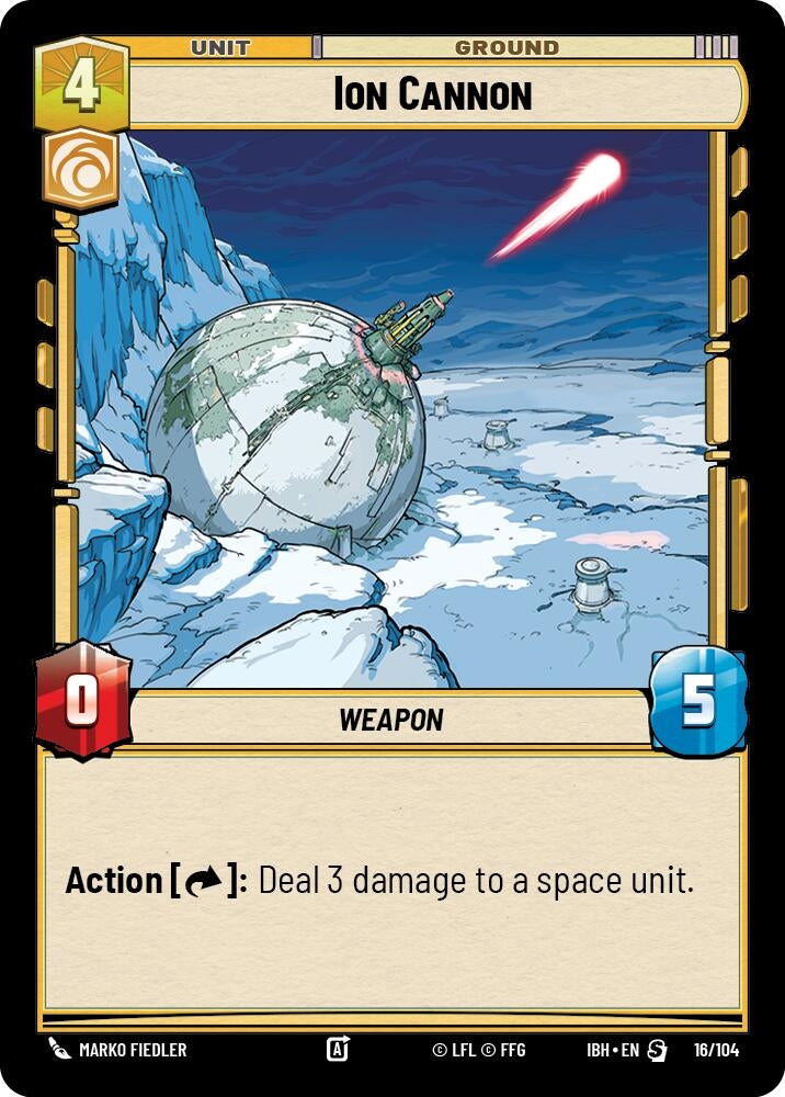 Ion Cannon (16/104) (IBH)