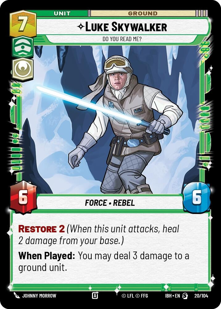 Luke Skywalker - Do You Read Me? (20/104) (IBH)