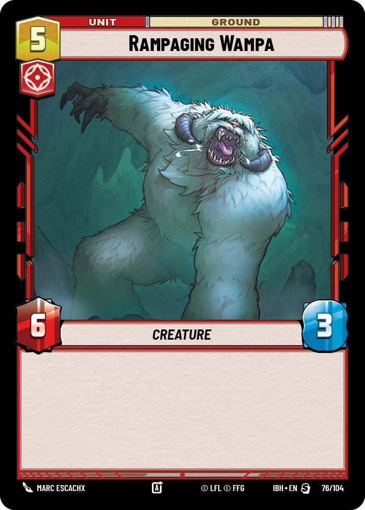 Rampaging Wampa (76/104) (IBH)