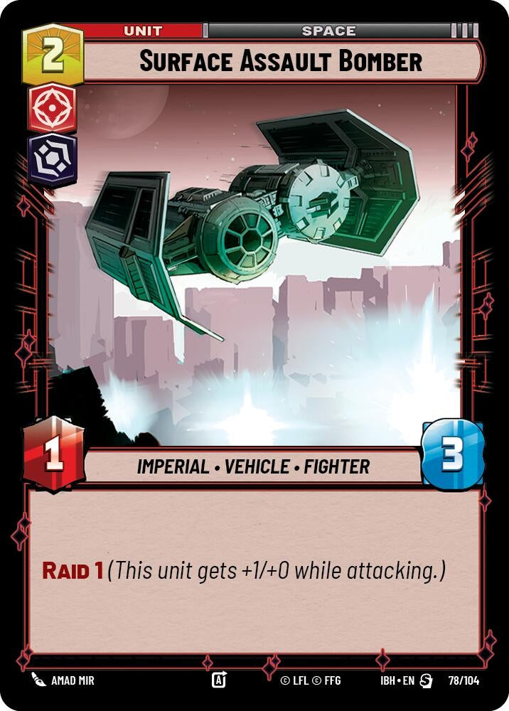 Surface Assault Bomber (78/104) (IBH)