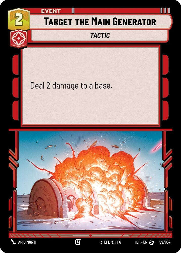 Target the Main Generator (59/104) (IBH)