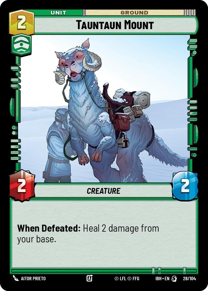 Tauntaun Mount (28/104) (28/104) (IBH)