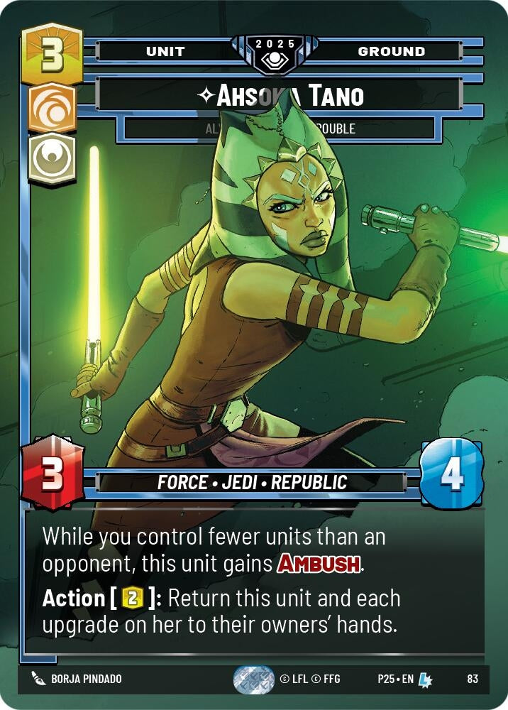 Ahsoka Tano - Always Ready For Trouble (83) (OPP)