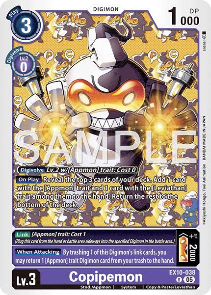 Copipemon (EX10-038 R) (EX-10)