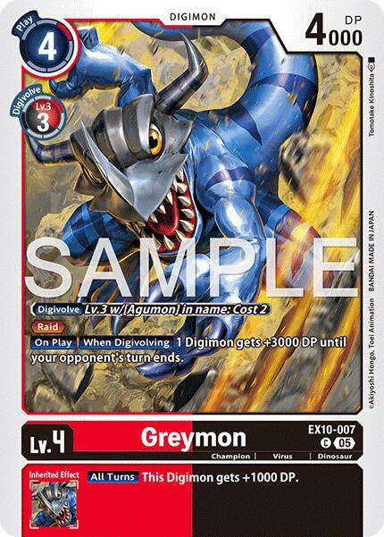 Greymon (EX10-007 C) (EX-10)