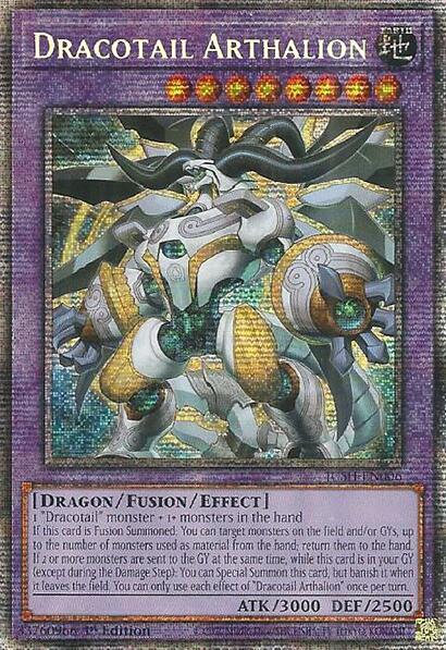 Dracotail Arthalion (Starlight Rare) (JUSH-EN006) (JUSH)