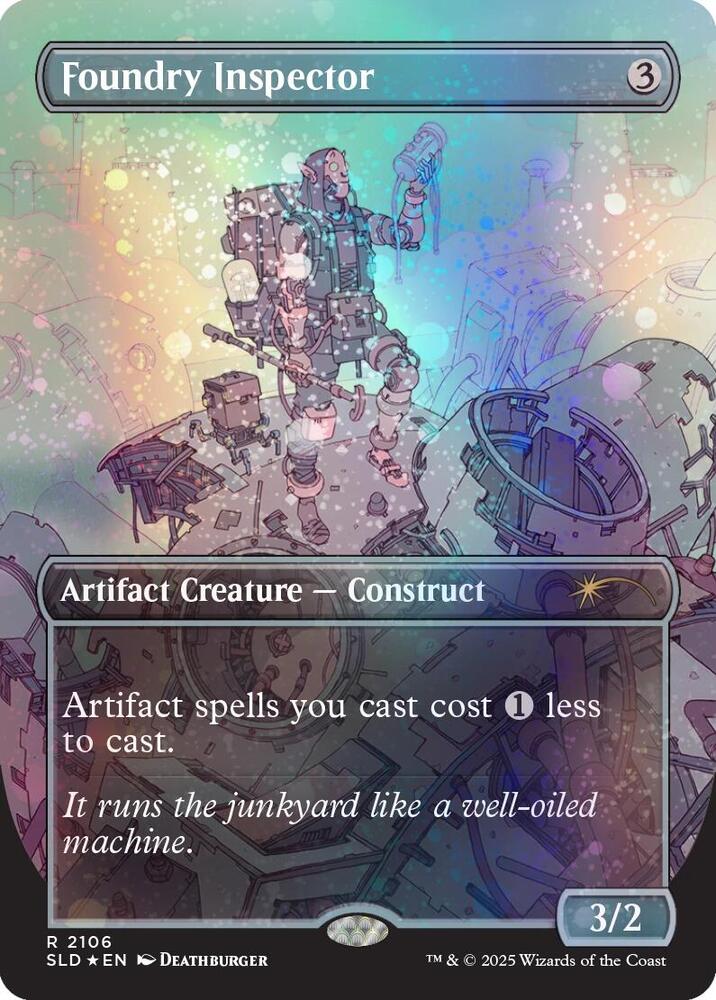 Foundry Inspector (Galaxy Foil) (2106) (SLD)