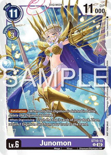 Junomon (Time Stranger Demo Deck) (ST10-13 U) (DEMO)