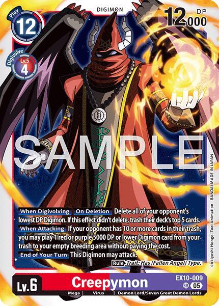 Creepymon (EX10-009 SR) (EX-10)