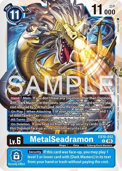 MetalSeadramon (EX10-012 R) (EX-10)