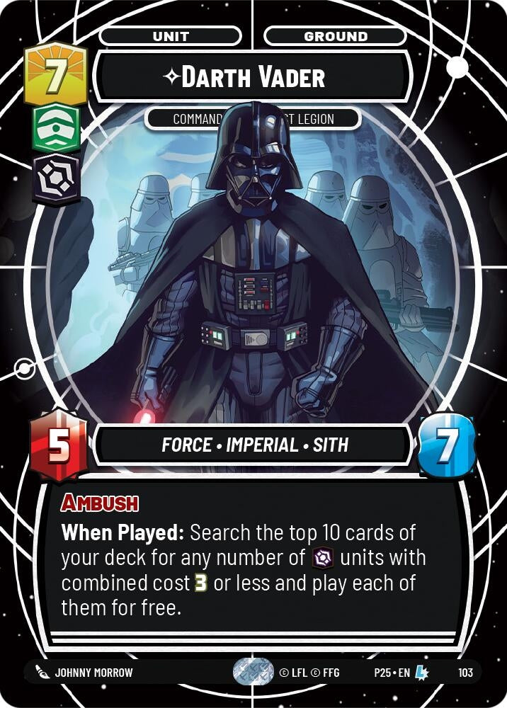 Darth Vader - Commanding the First Legion (103) (OPP)