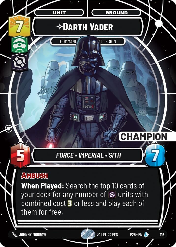 Darth Vader - Commanding the First Legion (Champion) (114) (OPP)