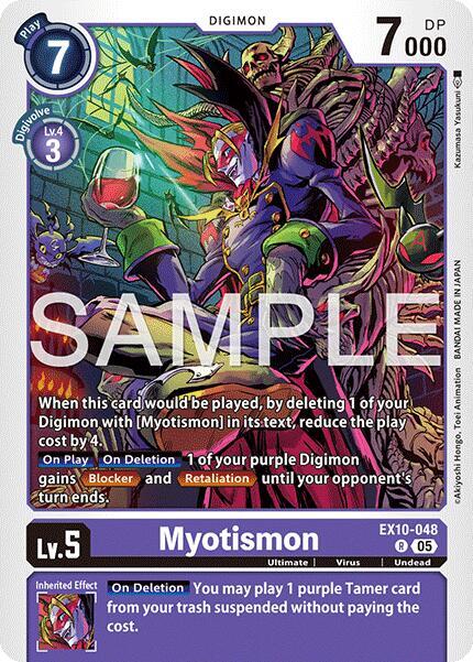 Myotismon (EX10-048 R) (EX-10)
