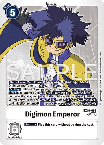 Digimon Emperor (EX10-068 SR) (EX-10)