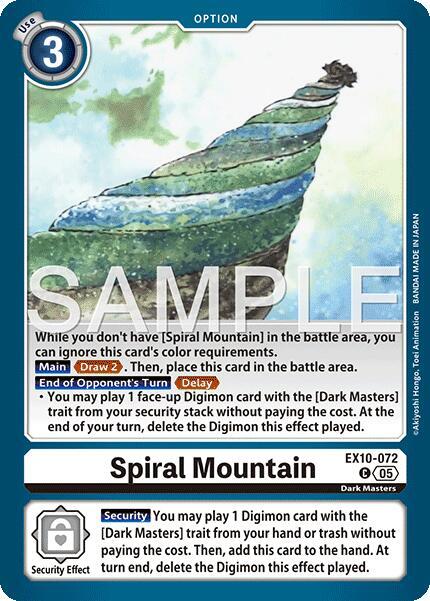 Spiral Mountain (EX10-072 C) (EX-10)