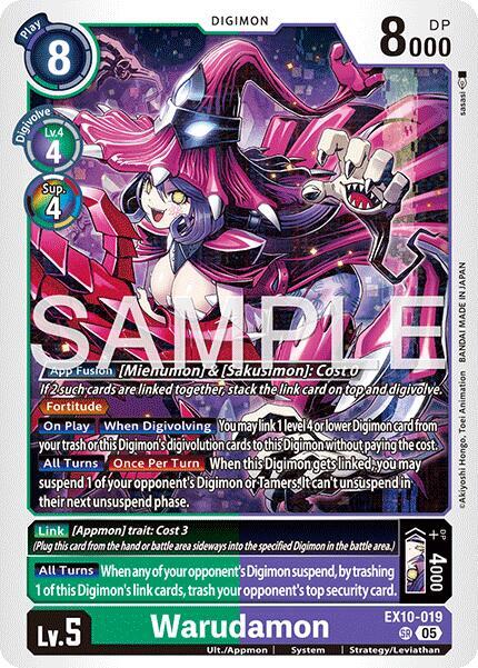 Warudamon (EX10-019 SR) (EX-10)