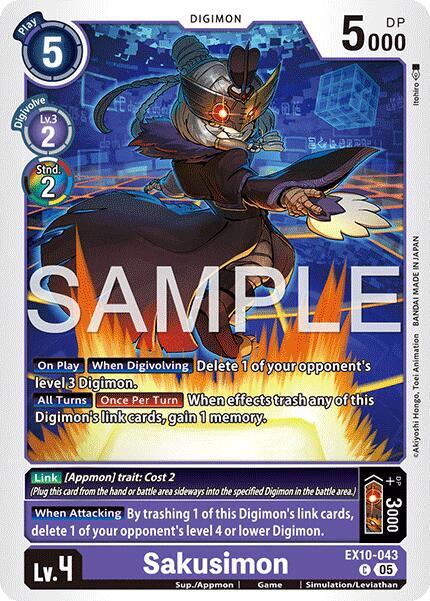 Sakusimon (EX10-043 C) (EX-10)