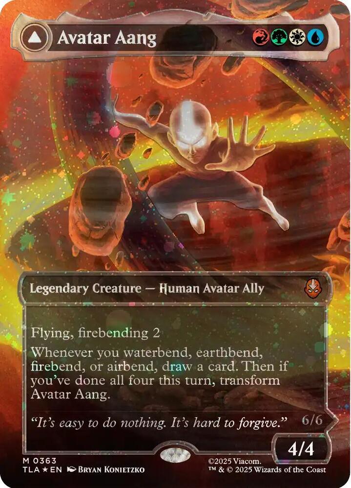 Avatar Aang (Raised Foil) (363) (TLA)