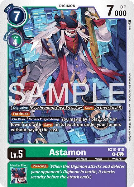 Astamon (EX10-018 R) (EX-10)