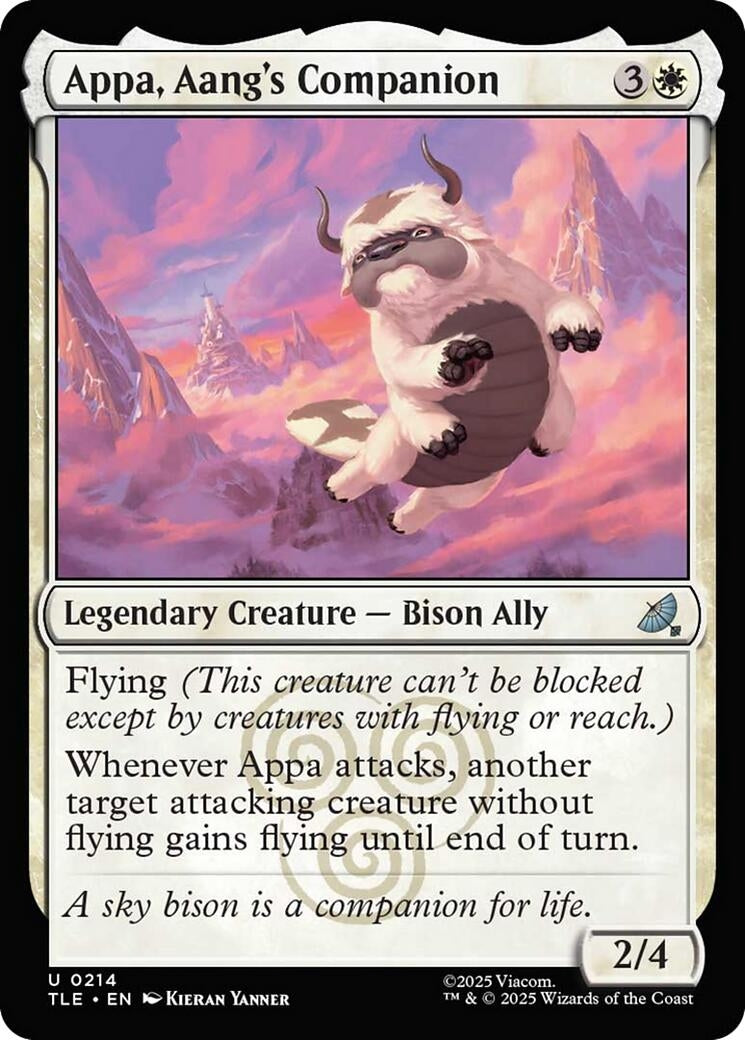 Image for Appa, Aang's Companion (0214) (214) (TLE) - Magic: The Gathering