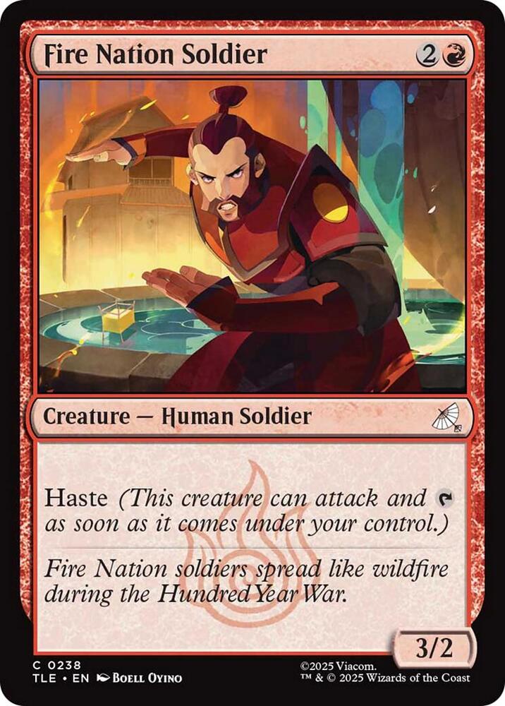 Fire Nation Soldier (0238) (238) (TLE)