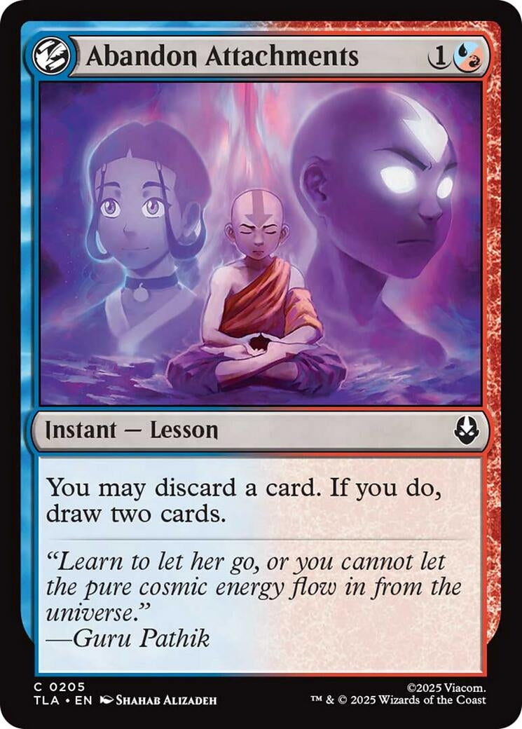 Image for Abandon Attachments (205) (TLA) - Magic: The Gathering