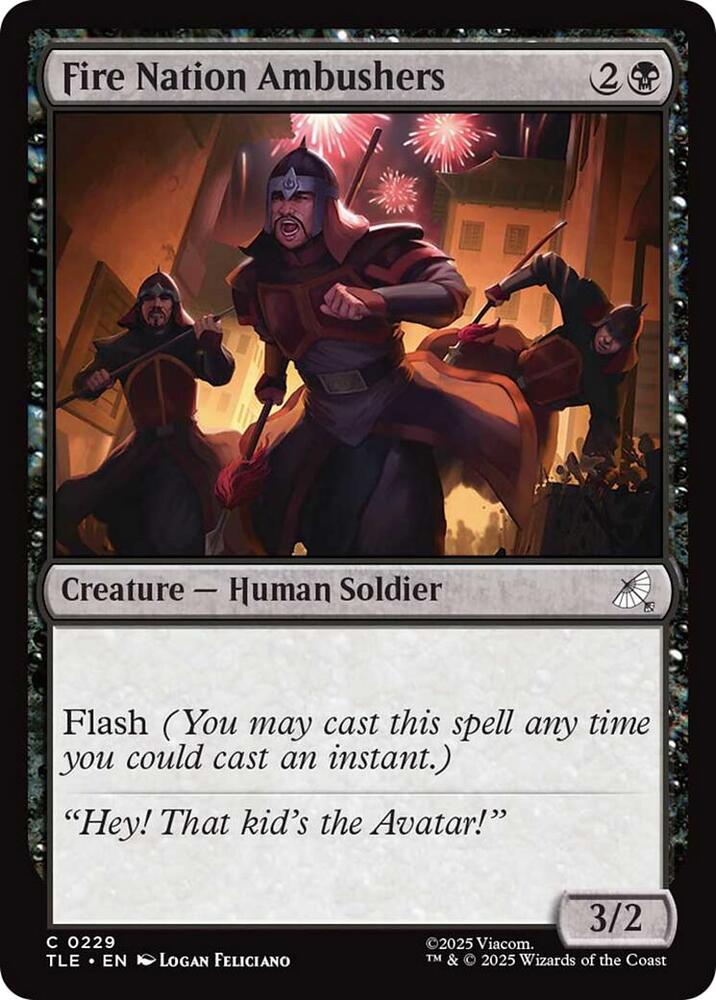 Fire Nation Ambushers (229) (TLE)