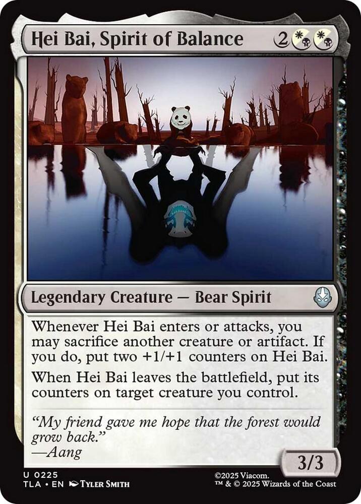 Hei Bai, Spirit of Balance (225) (TLA)