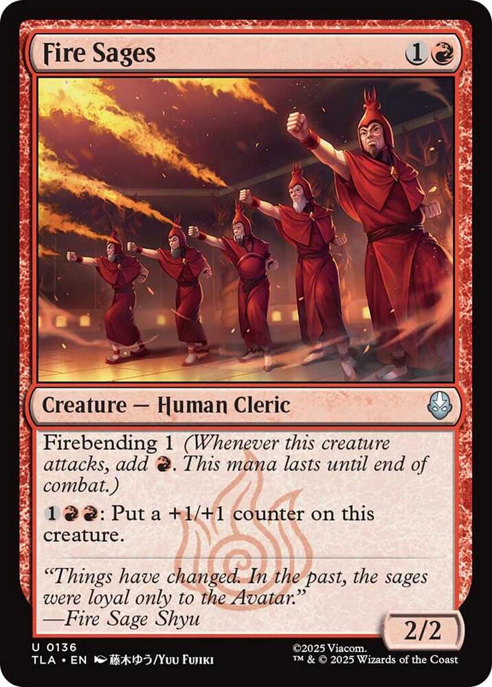 Fire Sages (136) (TLA)
