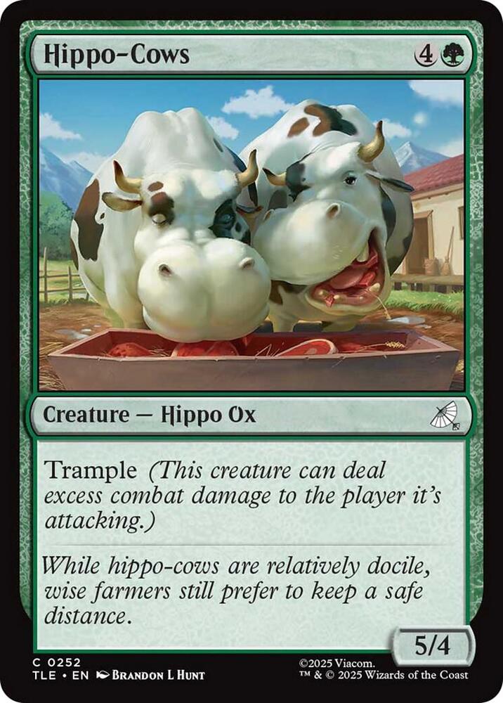 Hippo-Cows (252) (TLE)