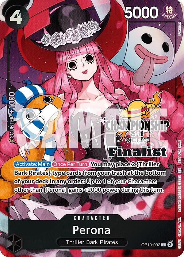 Perona (CS 25-26 Finalist Card Set 1) (OP10-092) (OP-PR)