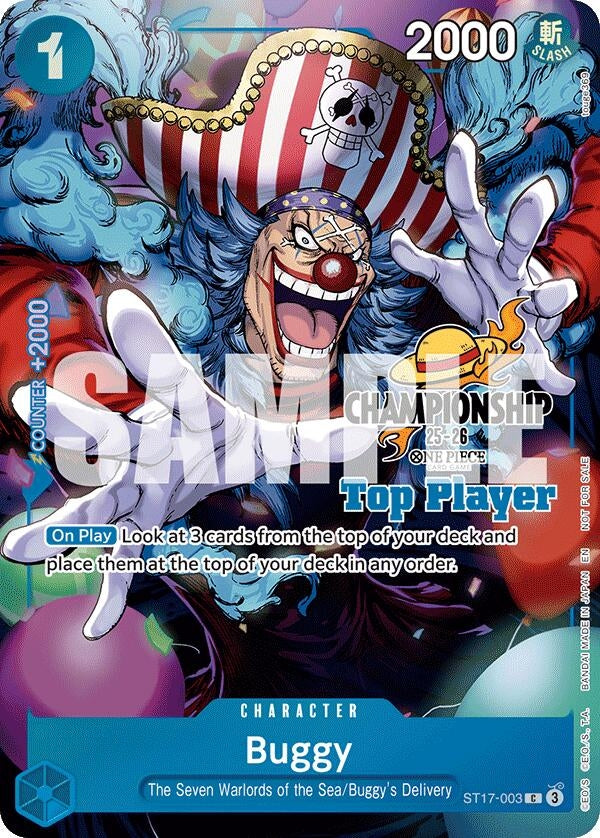 Buggy (CS 25-26 Top Player Pack) (ST17-003) (OP-PR)
