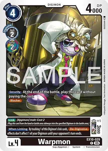 Warpmon (EX10-029 C) (EX-10)