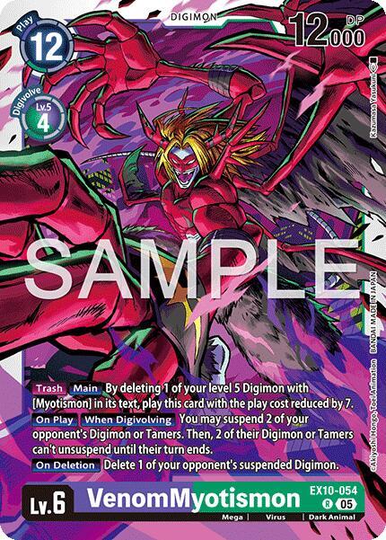 VenomMyotismon (EX10-054 R) (EX-10)