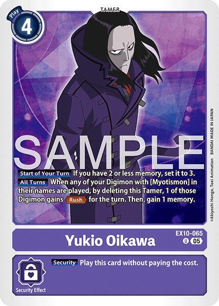 Yukio Oikawa (EX10-065 R) (EX-10)