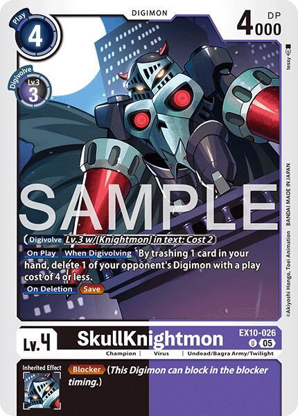 SkullKnightmon (EX10-026 U) (EX-10)