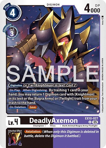 DeadlyAxemon (EX10-027 U) (EX-10)