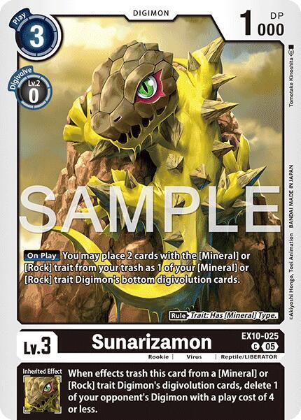 Sunarizamon (EX10-025 C) (EX-10)