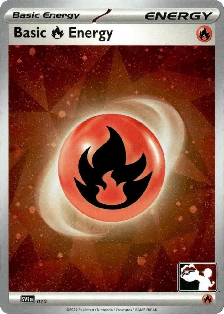 Basic Fire Energy - 010 (Cosmos Holo) (010)