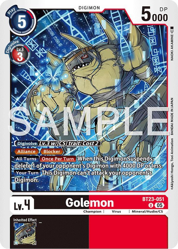Golemon (BT23-051 U) (BT-23)