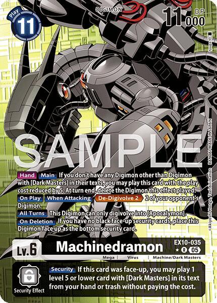 Machinedramon (Alternate Art) (EX10-035 R) (EX-10)