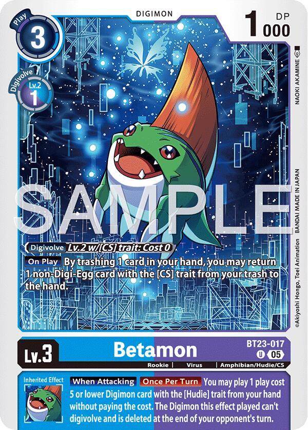 Betamon (BT23-017 U) (BT-23)