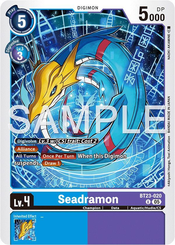 Seadramon (BT23-020 U) (BT-23)