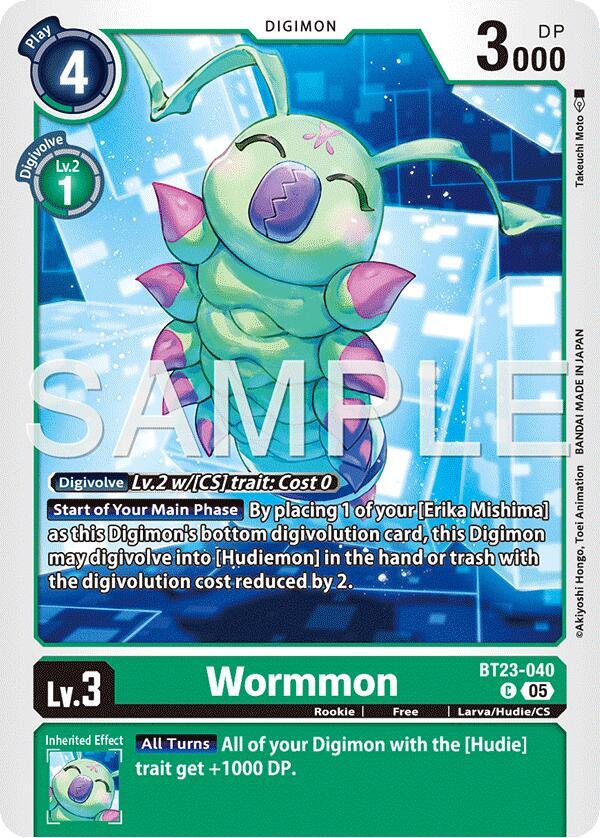 Wormmon (BT23-040 C) (BT-23)