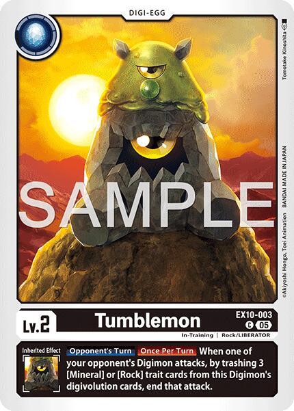 Tumblemon (EX10-003 C) (EX-10)