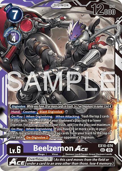 Beelzemon ACE (EX10-074 SEC) (EX-10)