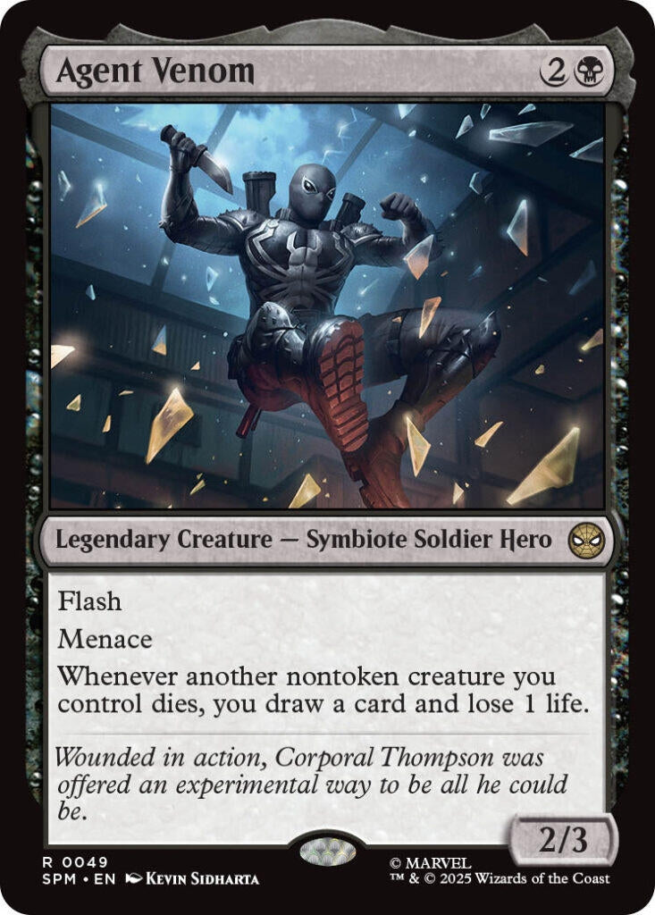 Image for Agent Venom (49) (SPM) - Magic: The Gathering