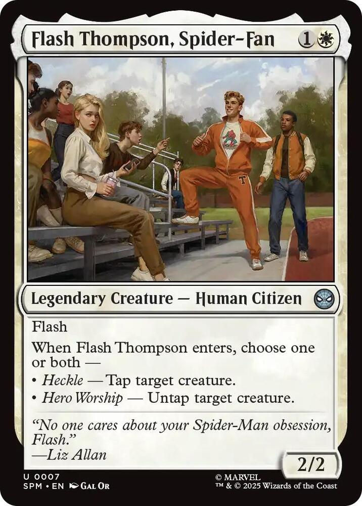 Flash Thompson, Spider-Fan (7) (SPM)