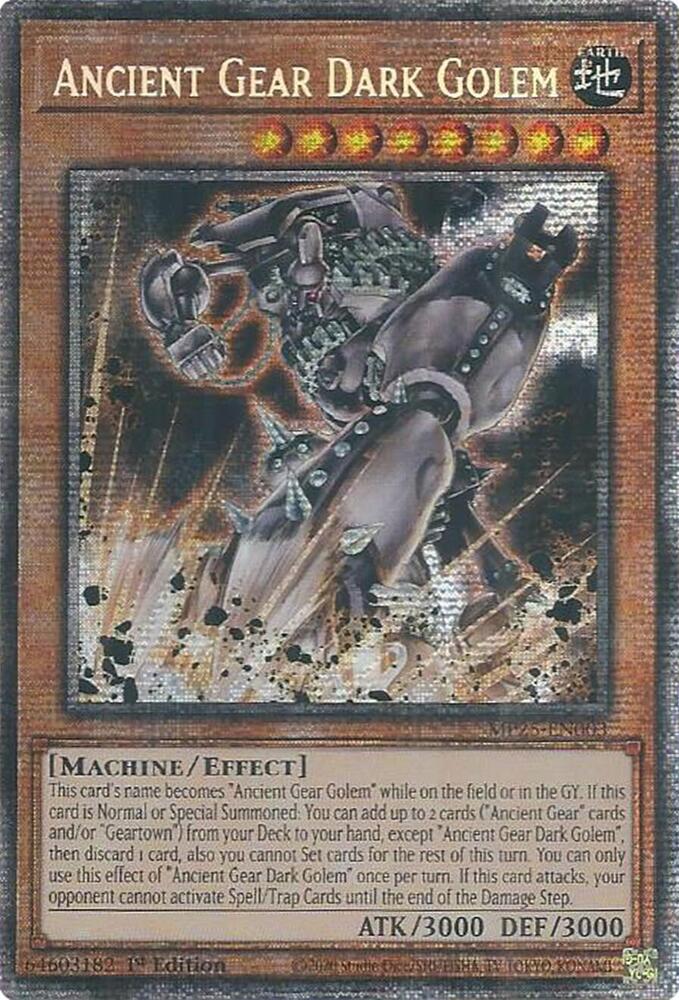 Ancient Gear Dark Golem (MP25-EN003) (MP25)